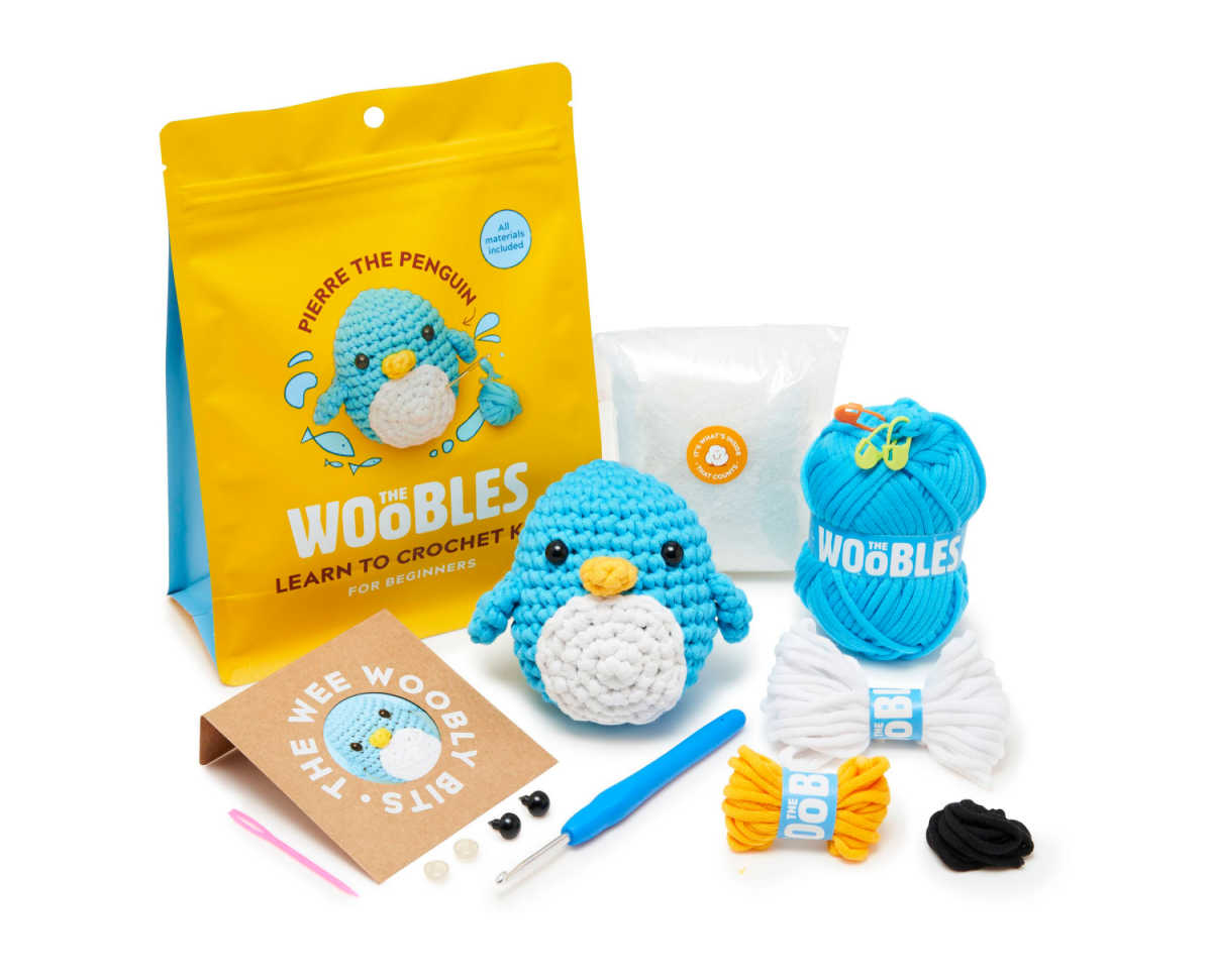 beginner woobles crochet kit