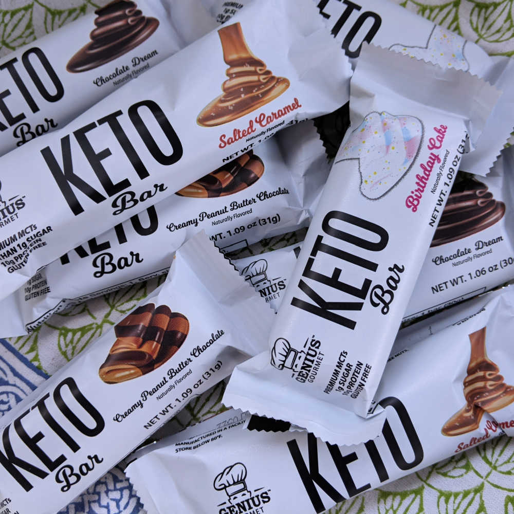 keto bars genius gourmet.