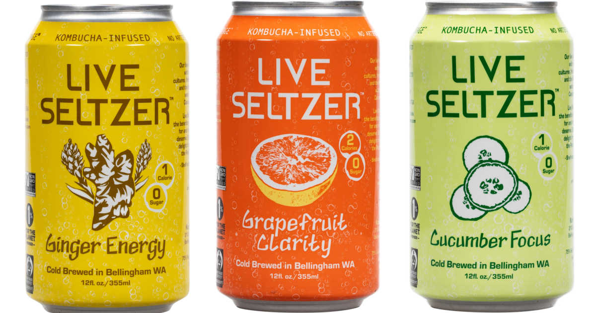 live seltzer cans.