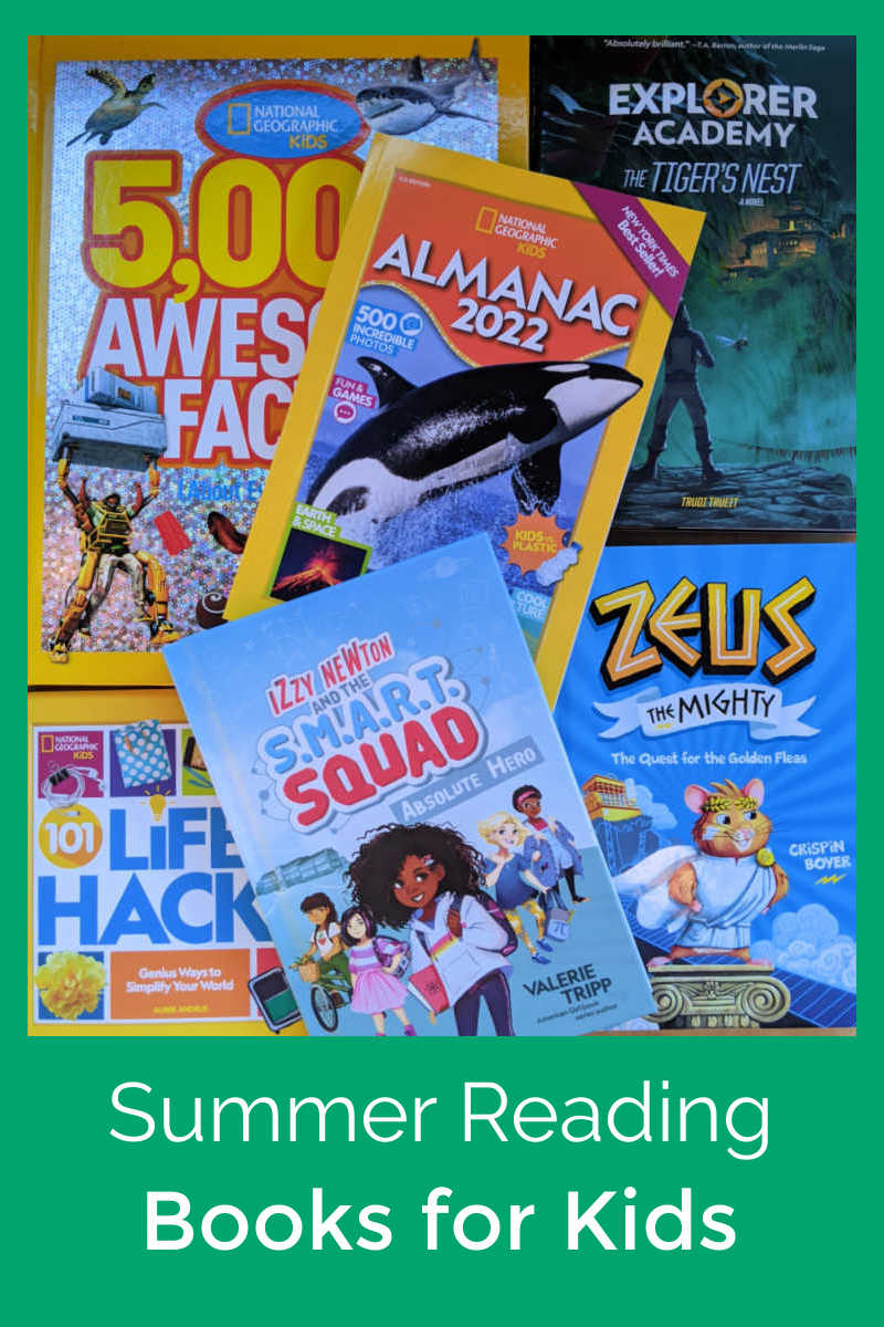 Check out these amazing Summer reading books for kids, so your children can have fun using their minds while school is out. 