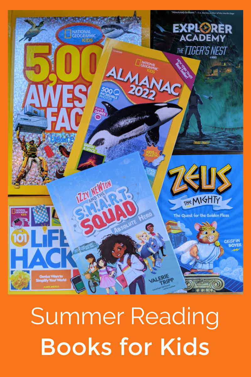 Check out these amazing Summer reading books for kids, so your children can have fun using their minds while school is out. 