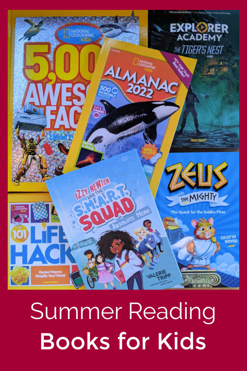 Check out these amazing Summer reading books for kids, so your children can have fun using their minds while school is out. 