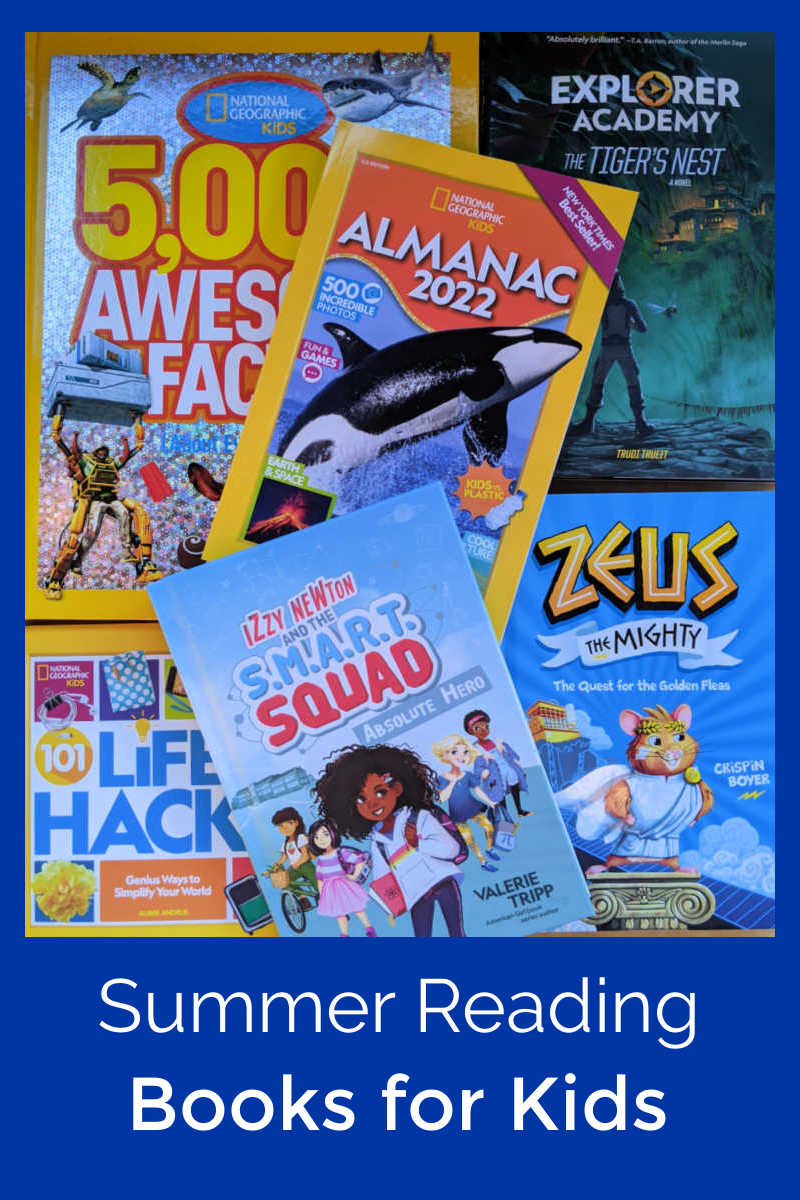 Check out these amazing Summer reading books for kids, so your children can have fun using their minds while school is out. 