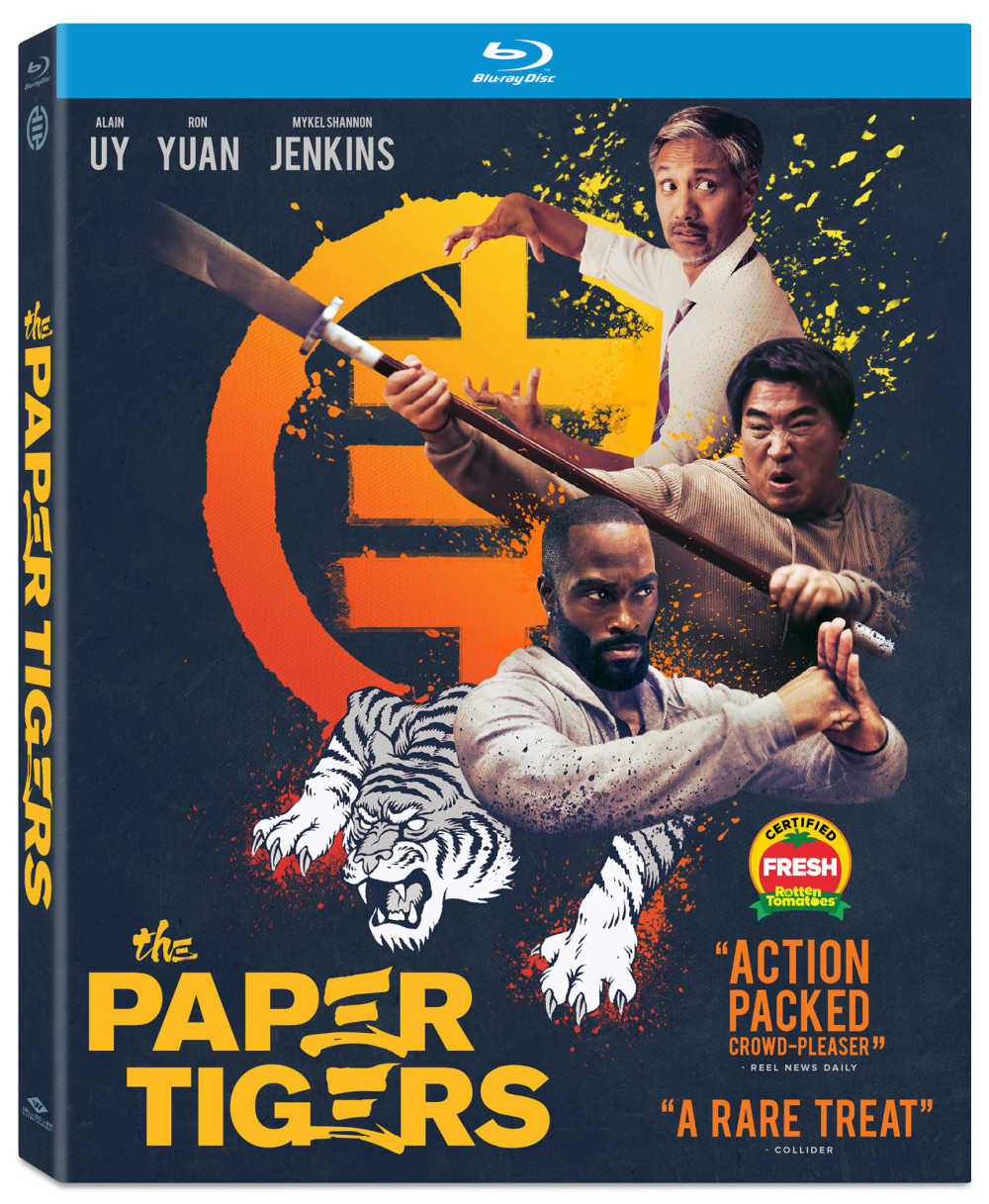 I grew up watching Bruce Lee, Jackie Chan and The Karate Kid, so was excited to see The Paper Tigers martial arts film.