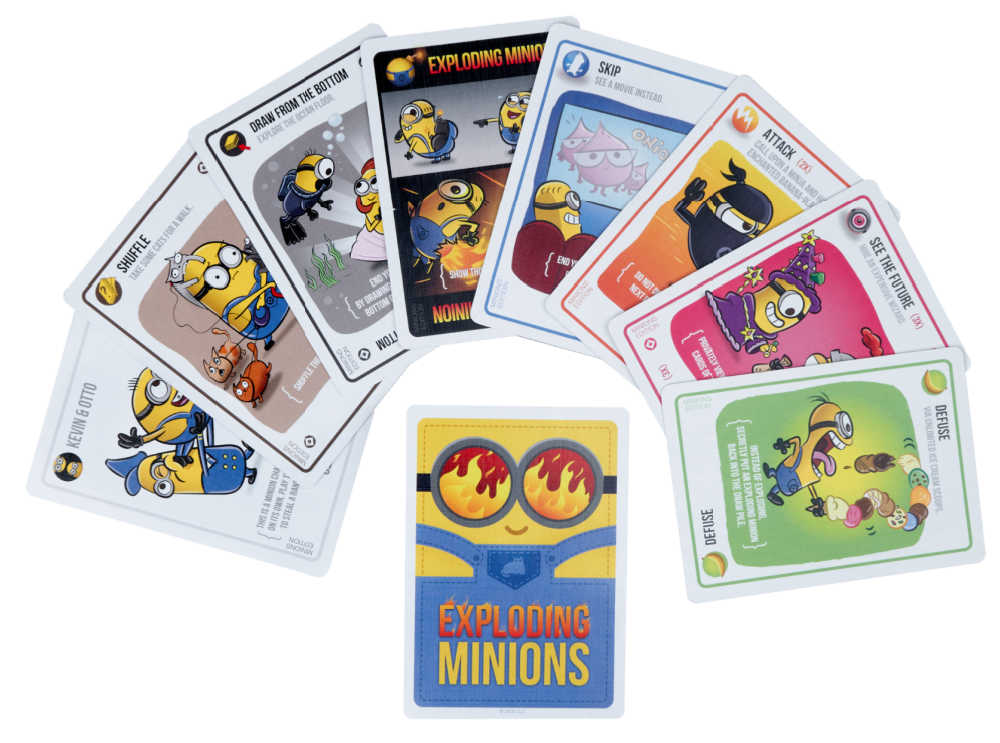 card game exploding minions