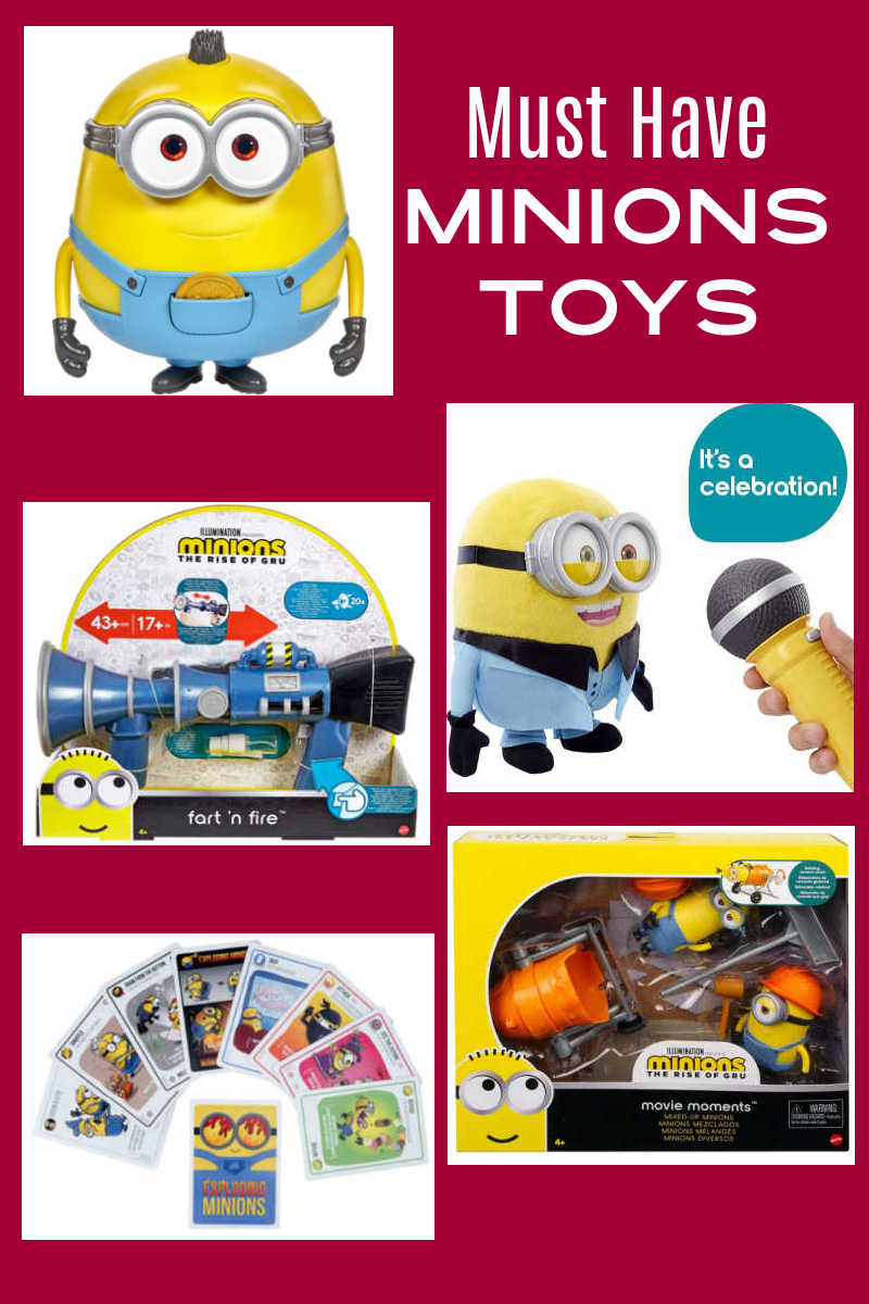 The Rise of Gru is on the way, so you know there will be must have Minions toys that your child has really needs. (ad)