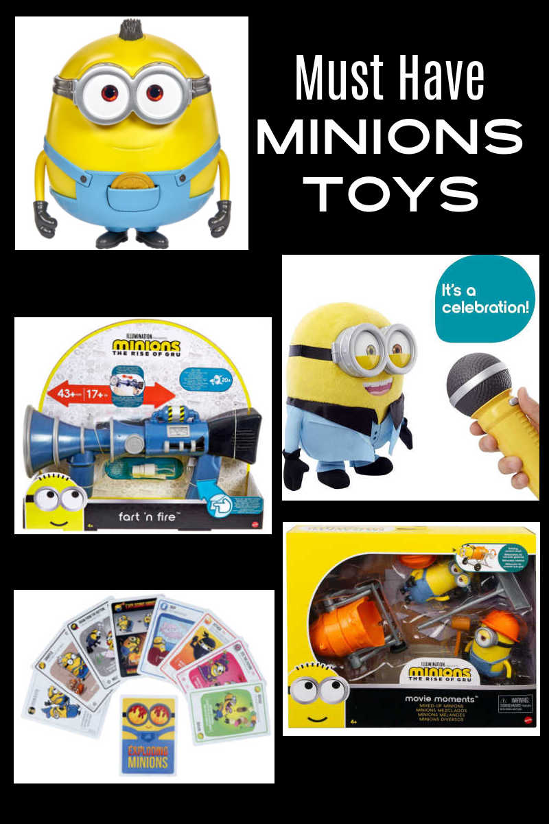 The Rise of Gru is on the way, so you know there will be must have Minions toys that your child has really needs. (ad)