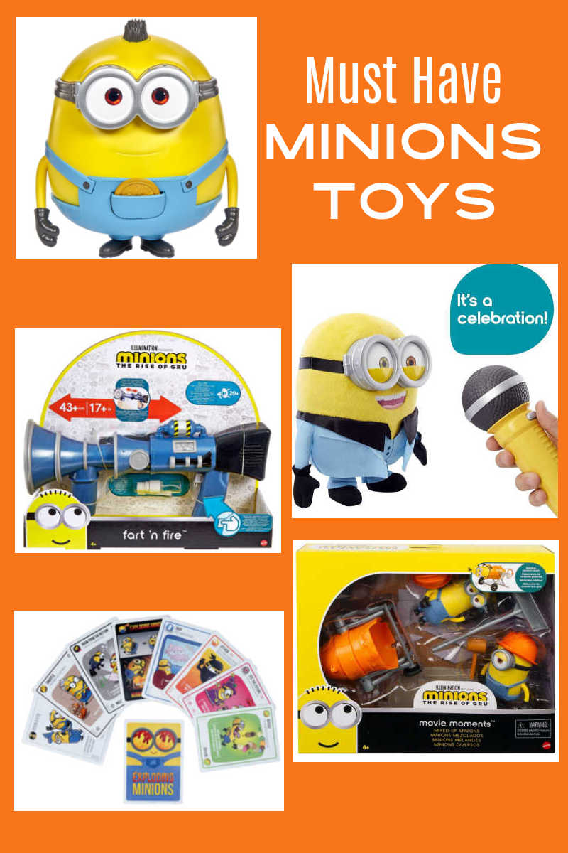 The Rise of Gru is on the way, so you know there will be must have Minions toys that your child has really needs. (ad)