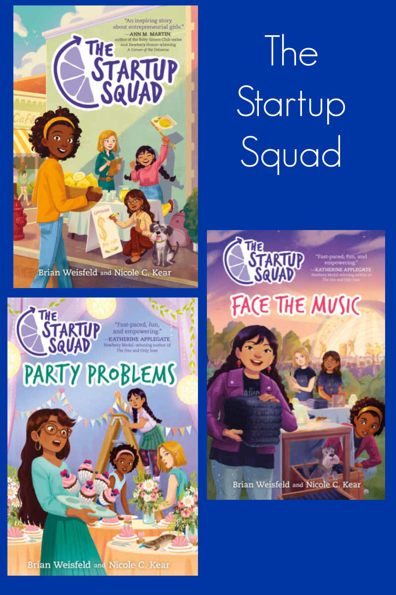 The Startup Squad books can inspire your child to become an entrepreneur or they can just be good entertainment.