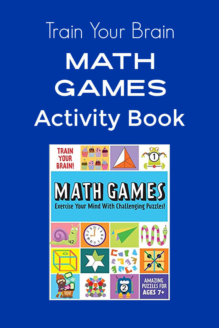 Math Activity Book for Kids: A Fun Educational Brain Game for Kids