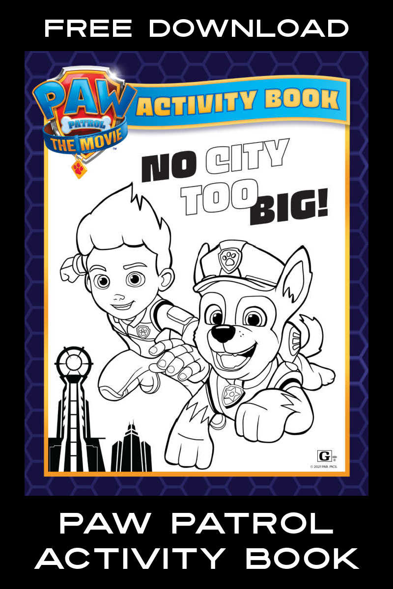 Your child can have fun with their favorite characters, when you download the free Paw Patrol printables activity book. 