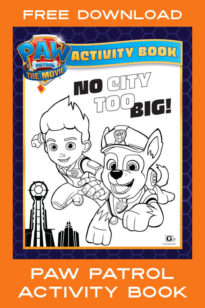 Your child can have fun with their favorite characters, when you download the free Paw Patrol printables activity book. 