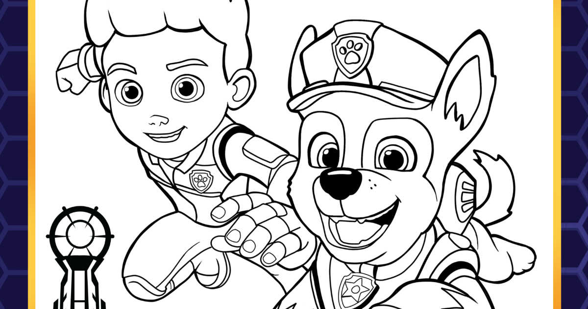 Ryder Paw Patrol coloring page - Download, Print or Color Online for Free