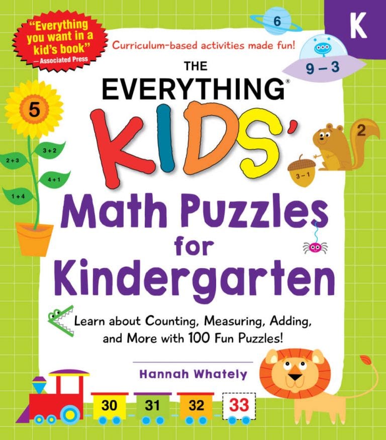 Math Puzzles Activity Books For Kids - Mama Likes This