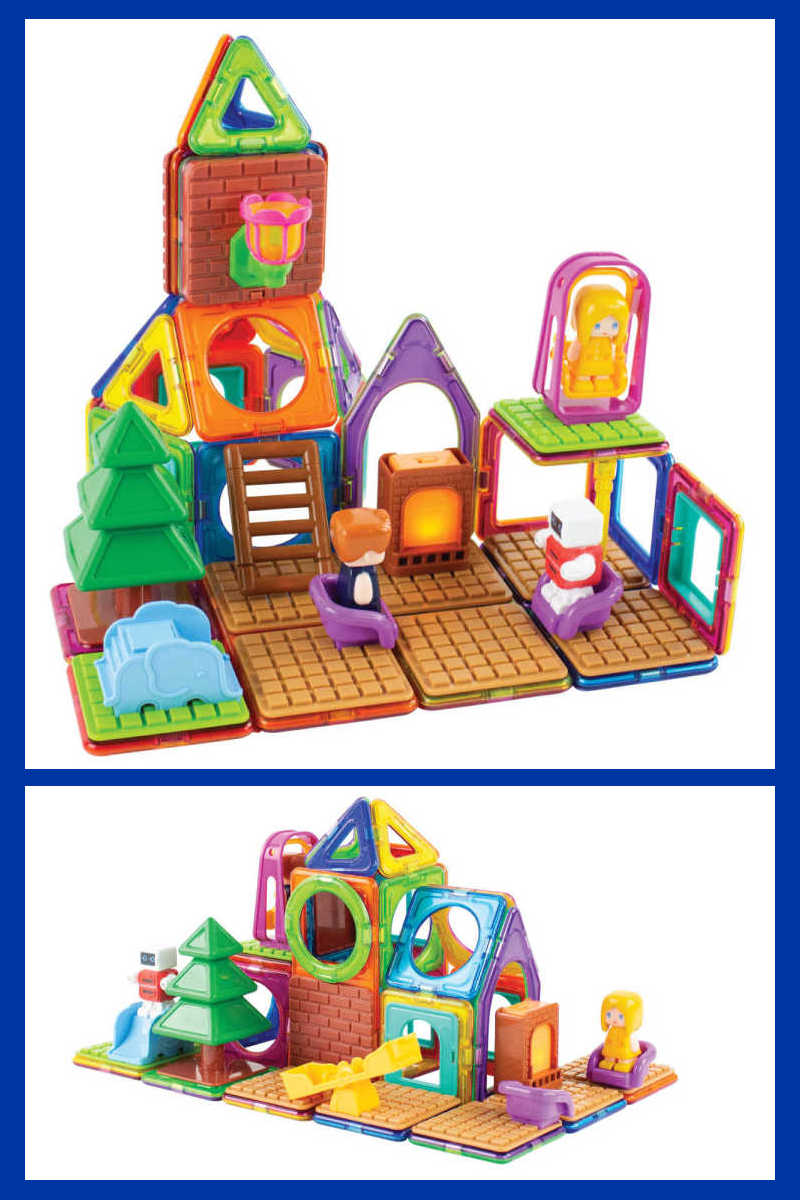 The Magformers Adventure Set is an excellent choice, when kids want a creative building toy that is fun and helps develop good skills.