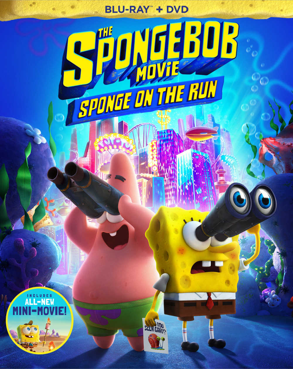 spongebob on the run