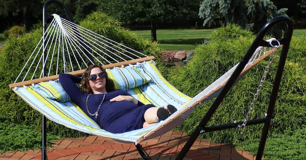 There is nothing quite like a hammock for backyard relaxation, when you want to put your feet up and enjoy fresh breezes.