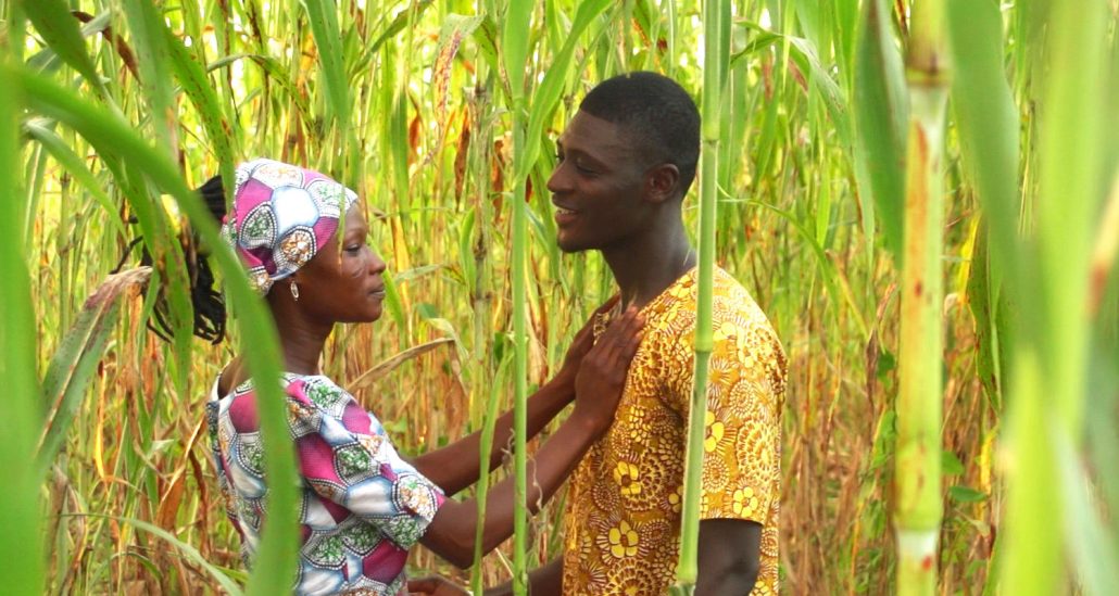 west african man and woman