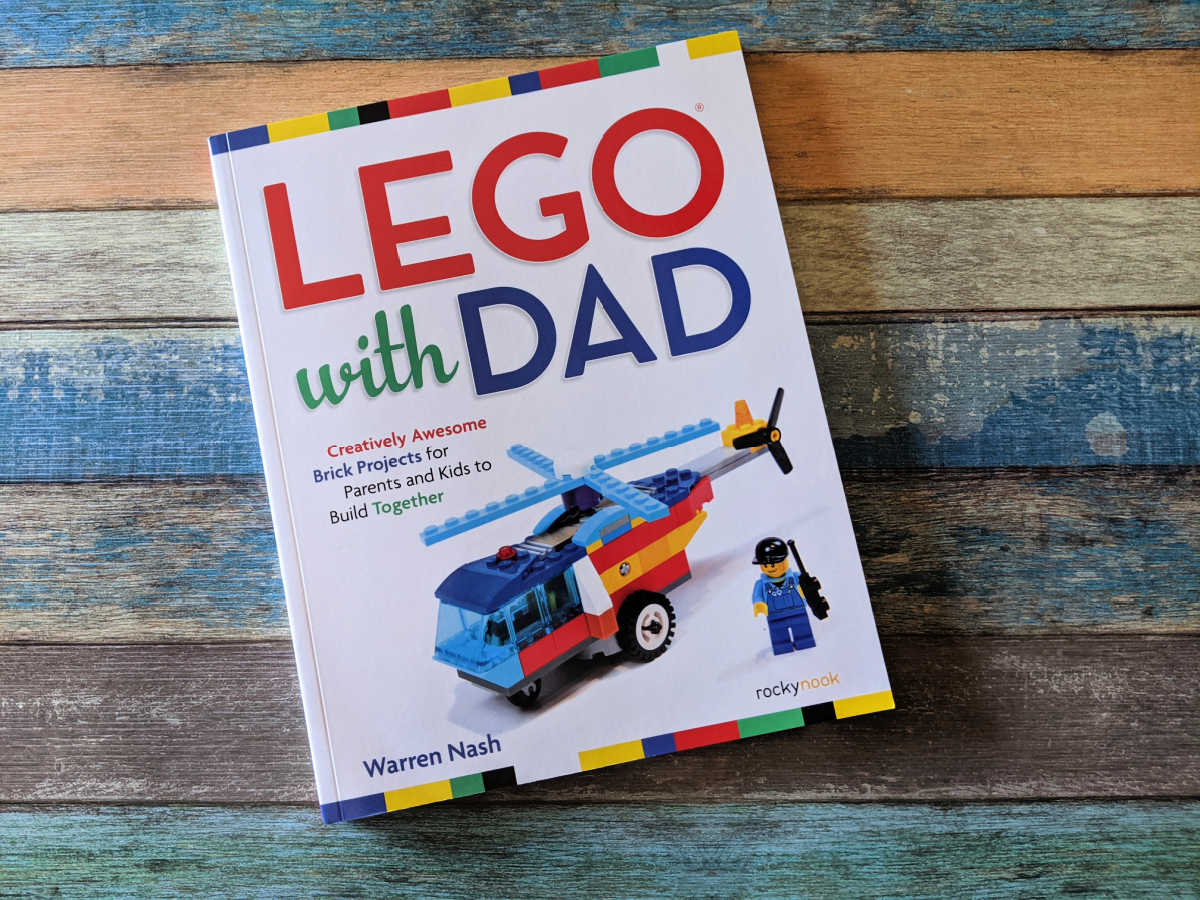 project book - lego with dad