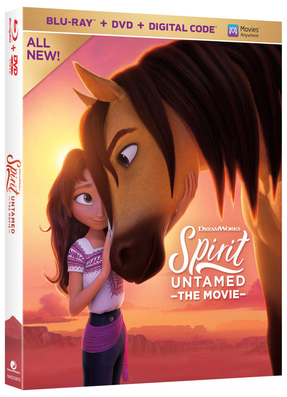 It is time to enjoy the latest adventures of Spirit, Lucky and friends, so pick up the Spirit Untamed Blu-ray, DVD & digital movie. 