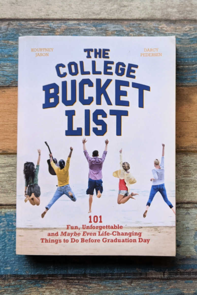 The College Bucket List book is a fun read for students, so you can plan for a memorable experience throughout your college years.