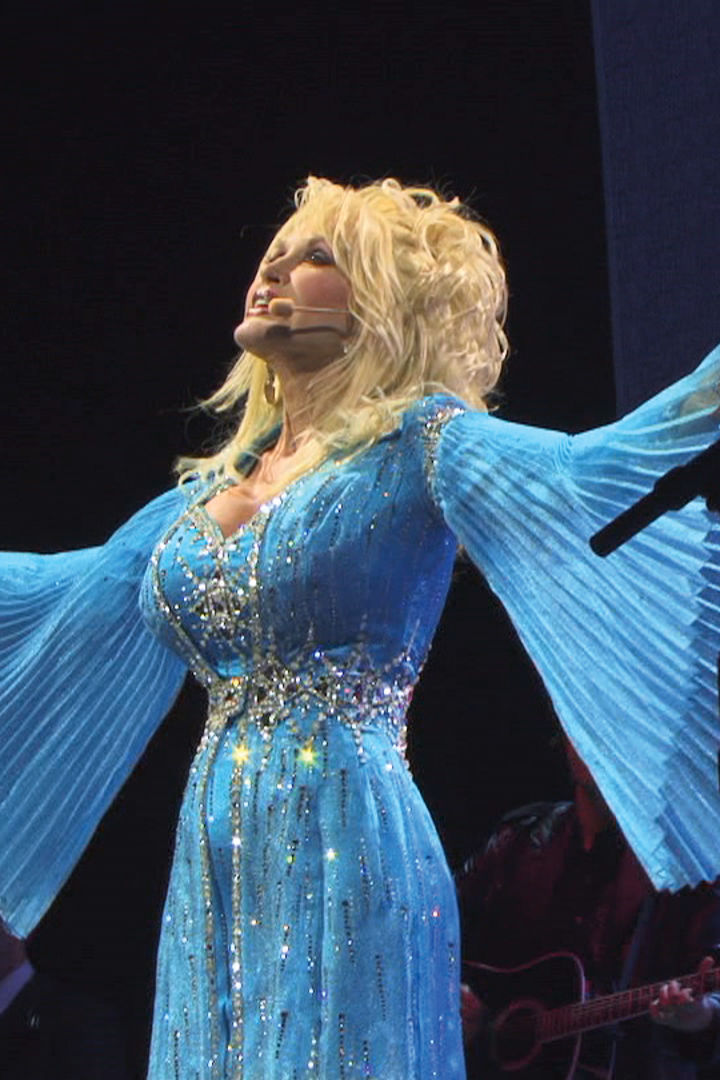 Dolly parton blue on sale dress