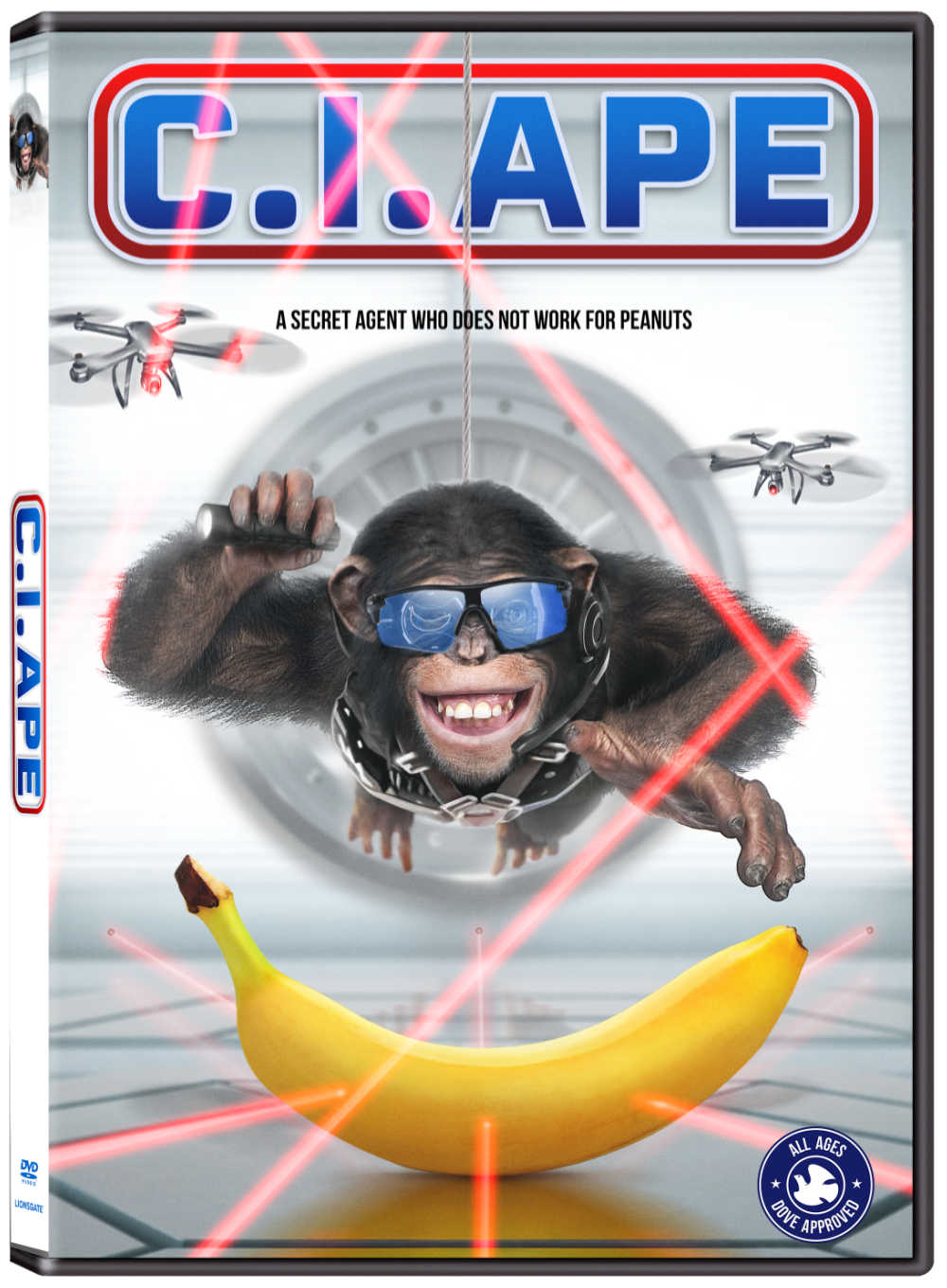 Watch the family friendly C I Ape movie, when you are ready to be entertained by a cute, hilarious and brave talking chimpanzee. 