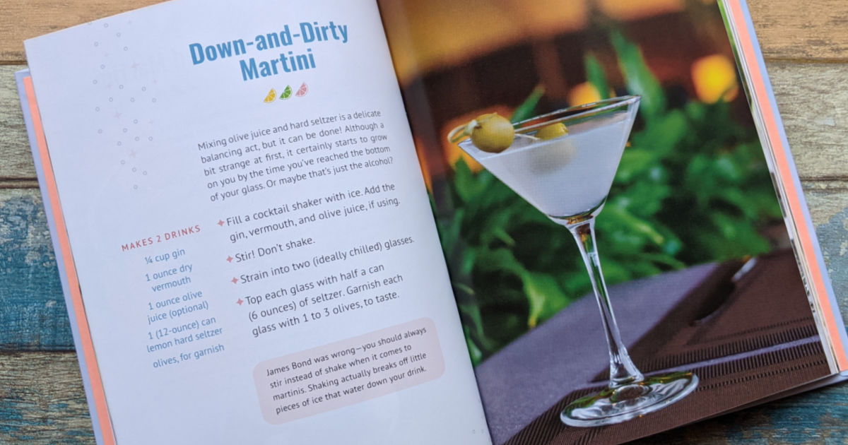 hard seltzer dirty martini