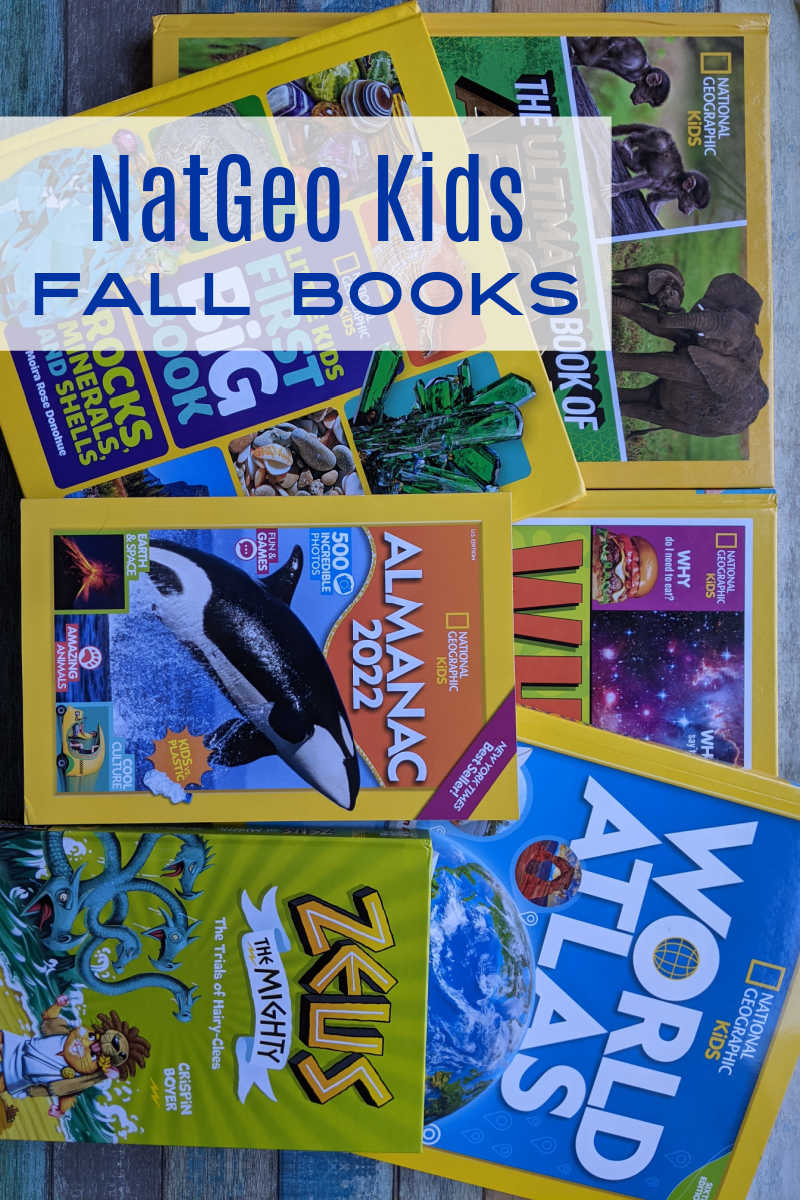 Stock up on Fall kids books from National Geographic, so that your children will be inspired to read and expand their minds. 