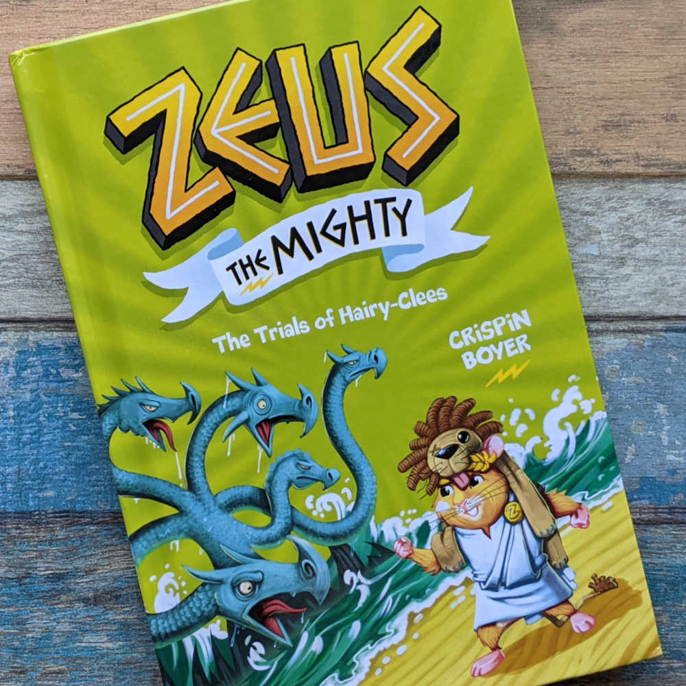 hardcover zeus the mighty book