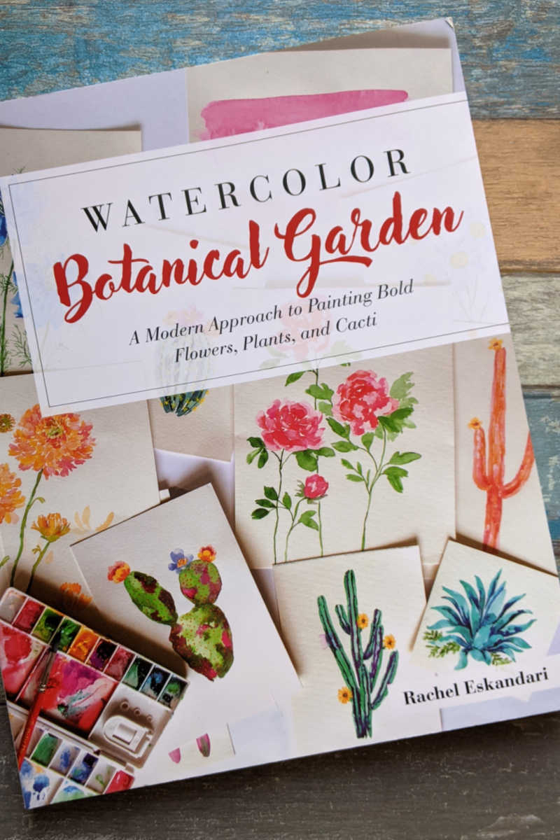 Learn how to create botanical watercolor paintings from scratch, step by step. This comprehensive book will teach you the techniques you'll need to paint beautiful botanical garden art.