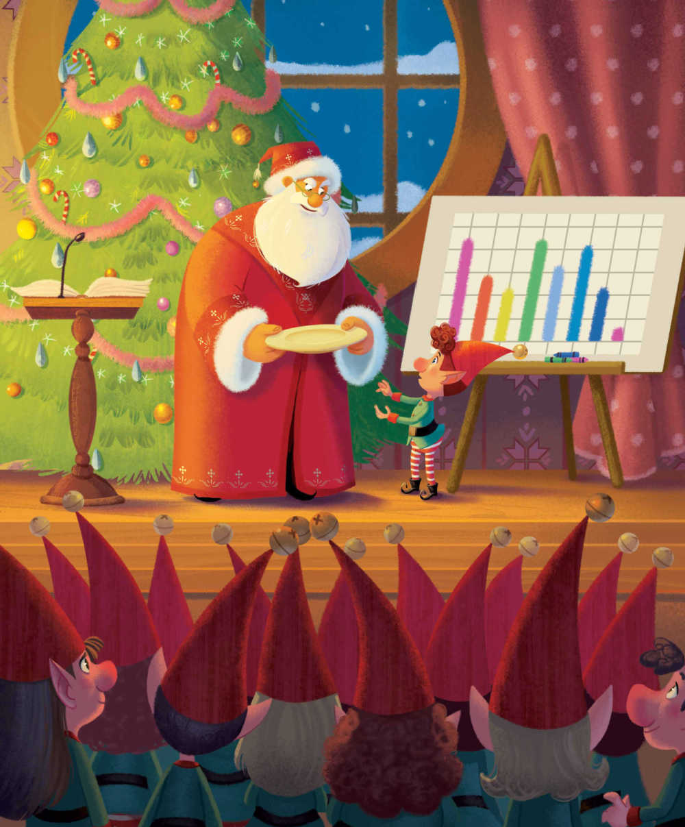 christmas files book illustration