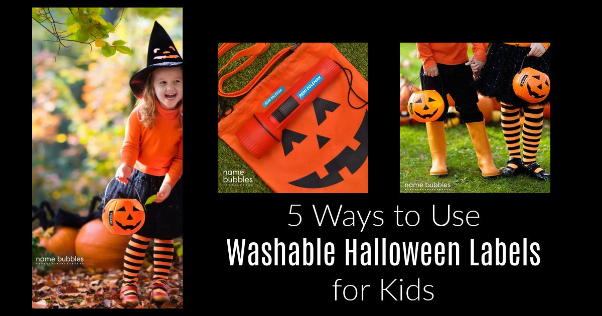 feature 5 Ways to Use Washable Halloween Labels for Kids