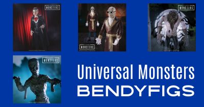 feature universal monsters bendyfits collectible toys