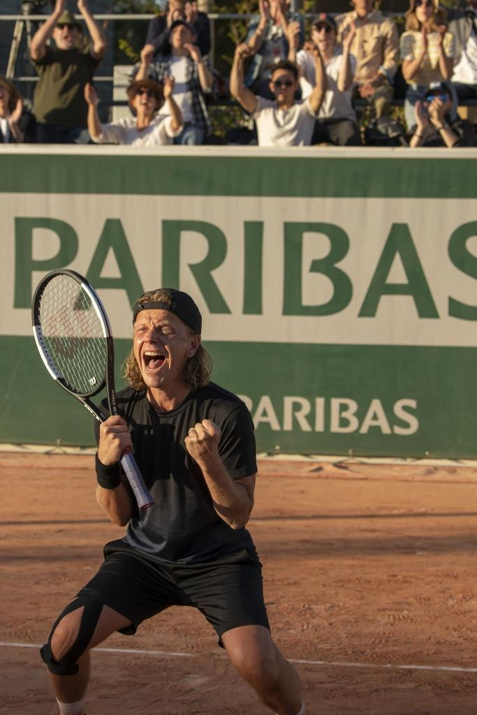 The lead character in the French Final Set film is attempting to realize his tennis dreams long past his athletic prime. 