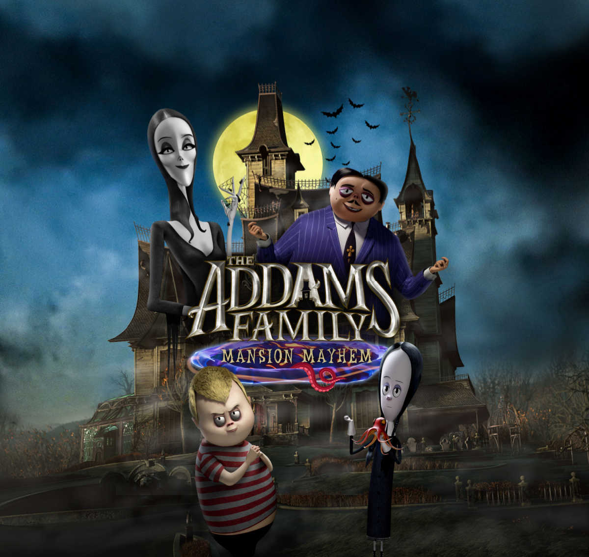 the addams family mansion mayhem game