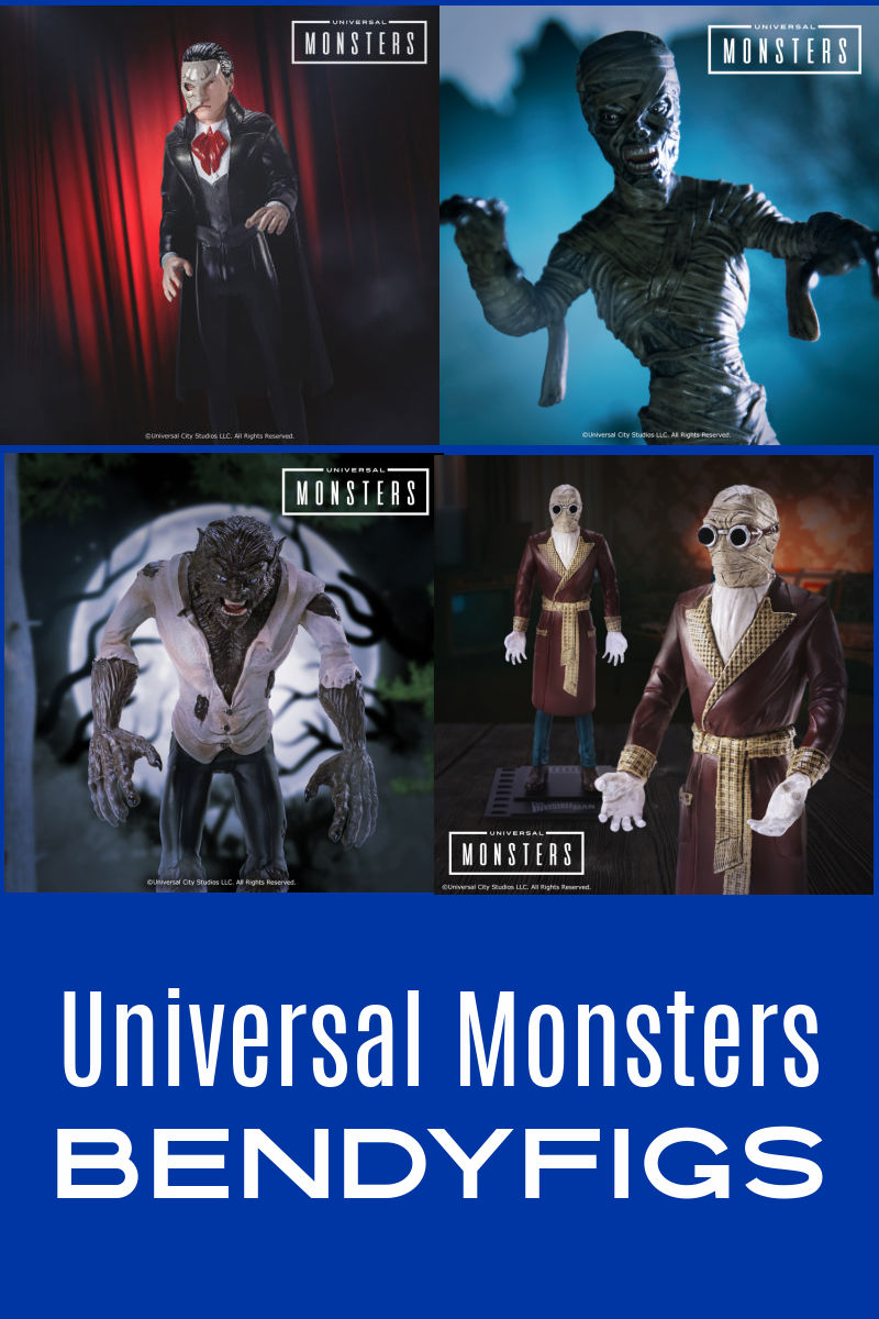 universal monsters bendyfits toyllectibles