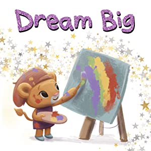 Dream Big born to sparkle illustration