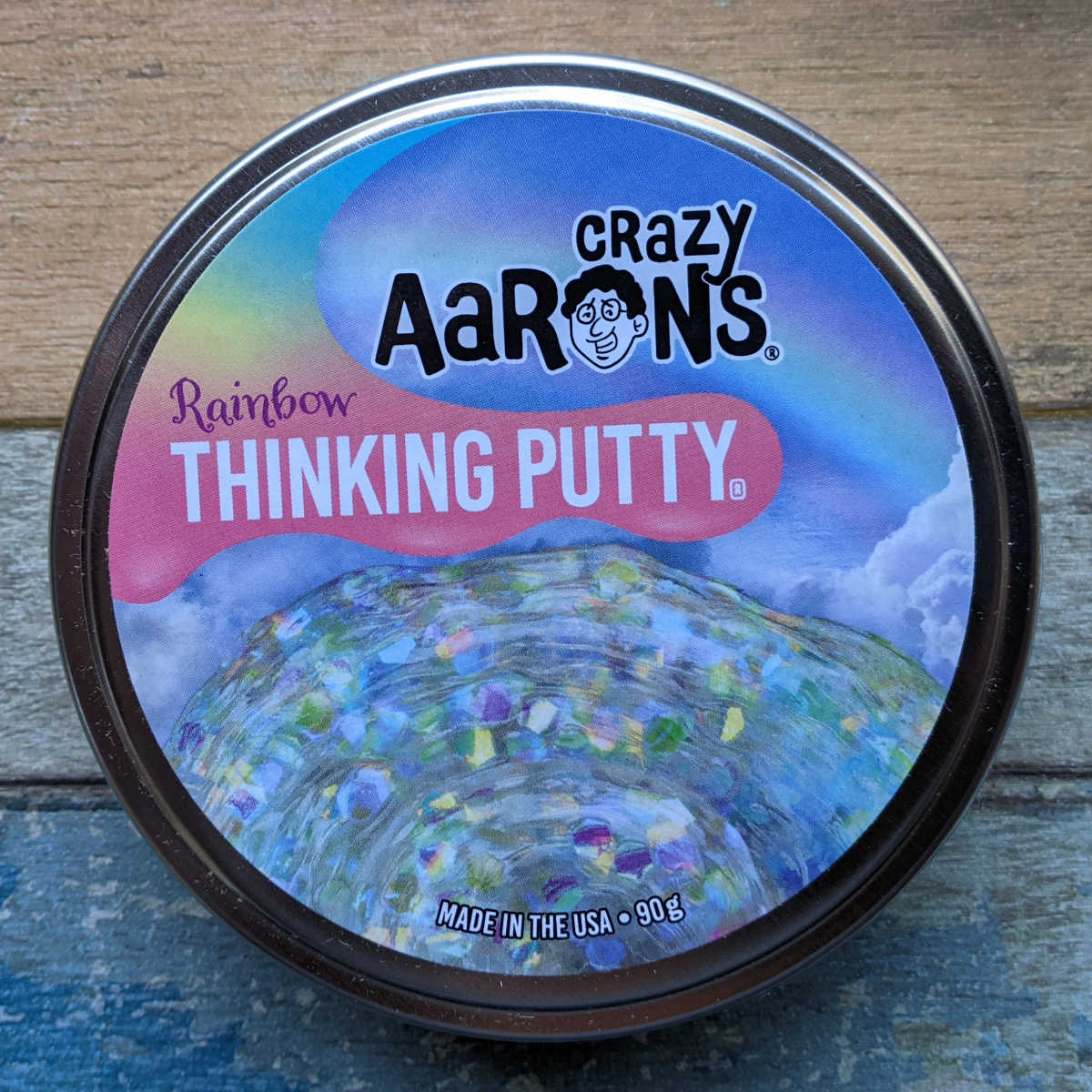 crazy aarons thinking putty with sparkles