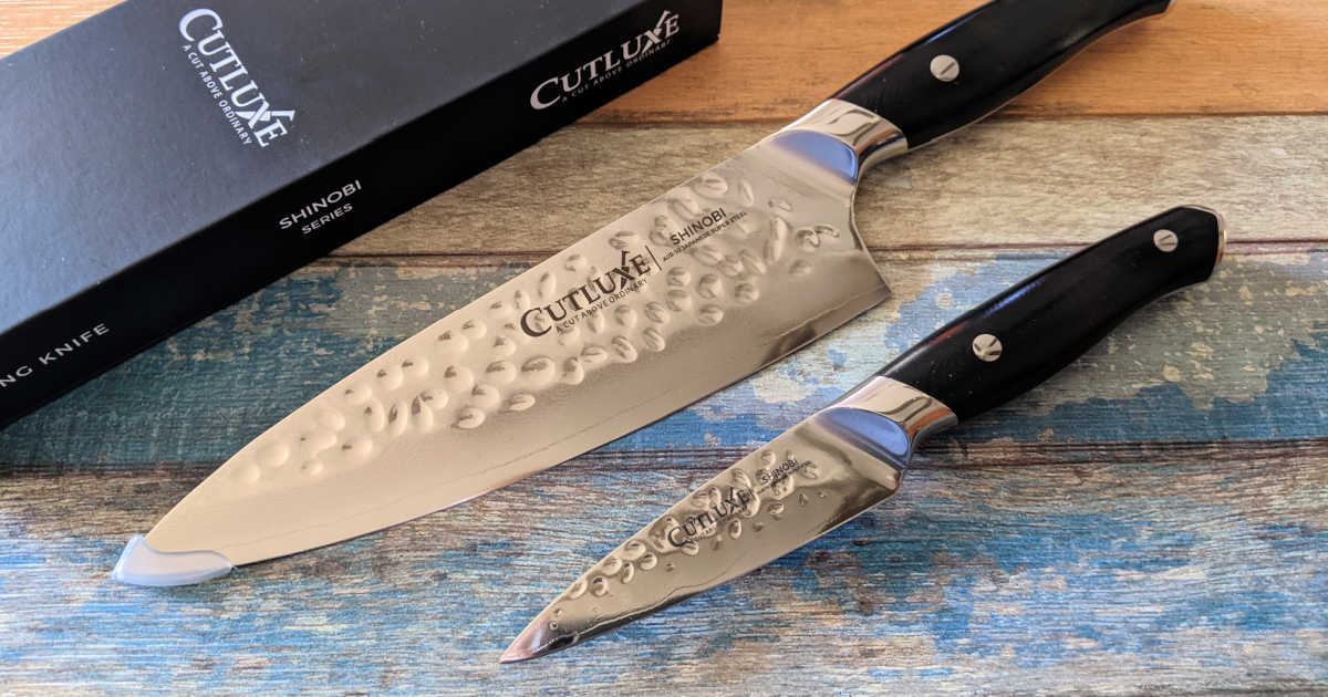 set of cutluxe knives