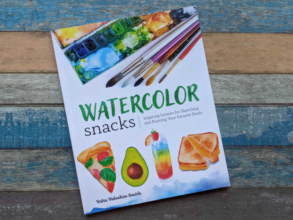 diy watercolor food art