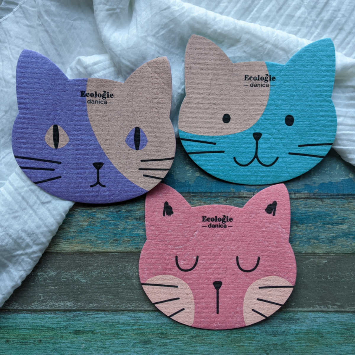 ecologie cat sponge cloths