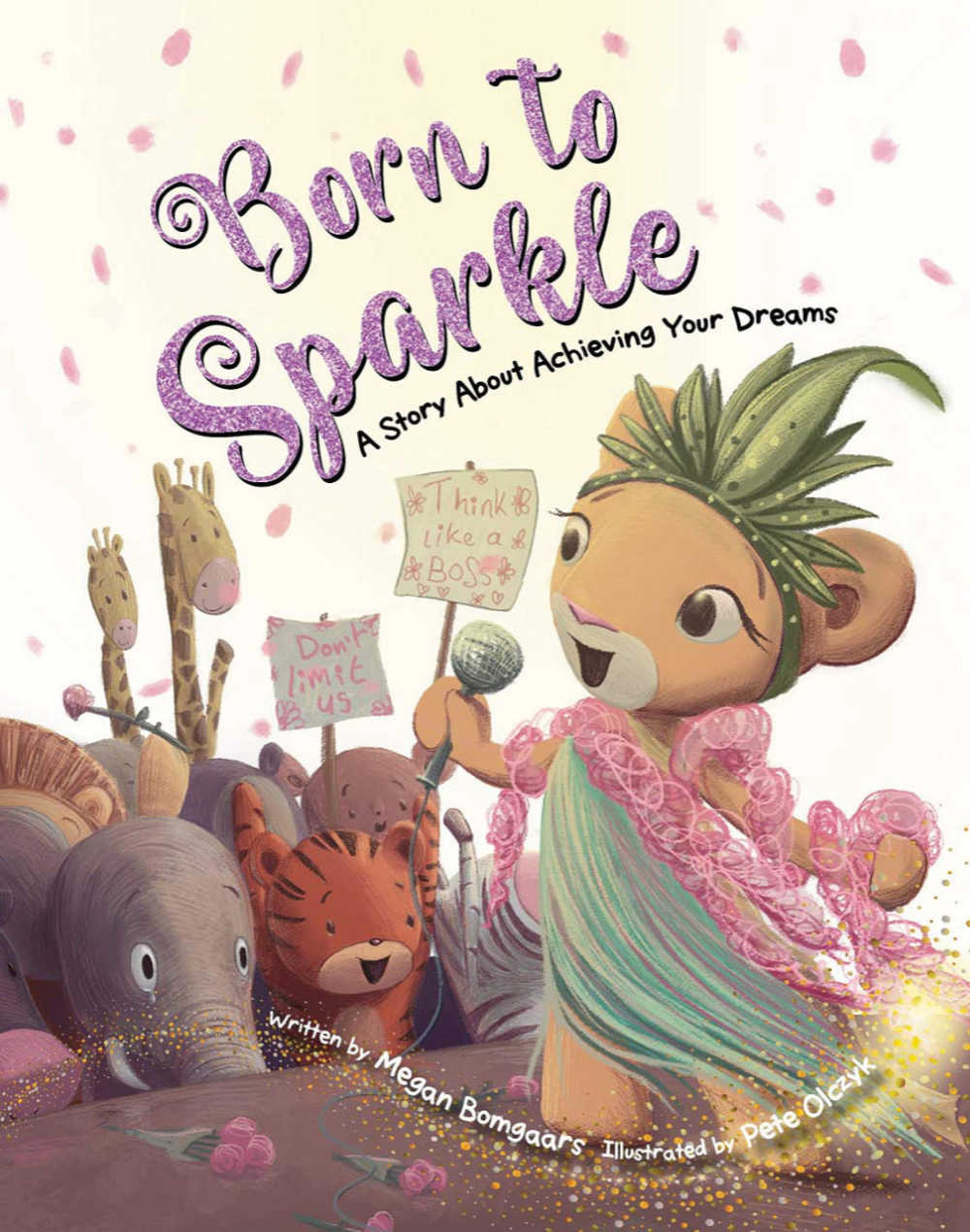 Kids will love it, when you gift them the new illustrated Flower Pot Press books, Born to Sparkle and The Book of Hugs. 