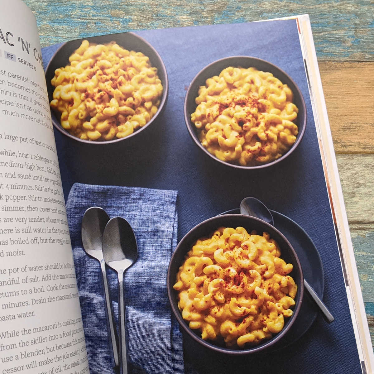 mac n cheese from tahini cookbook