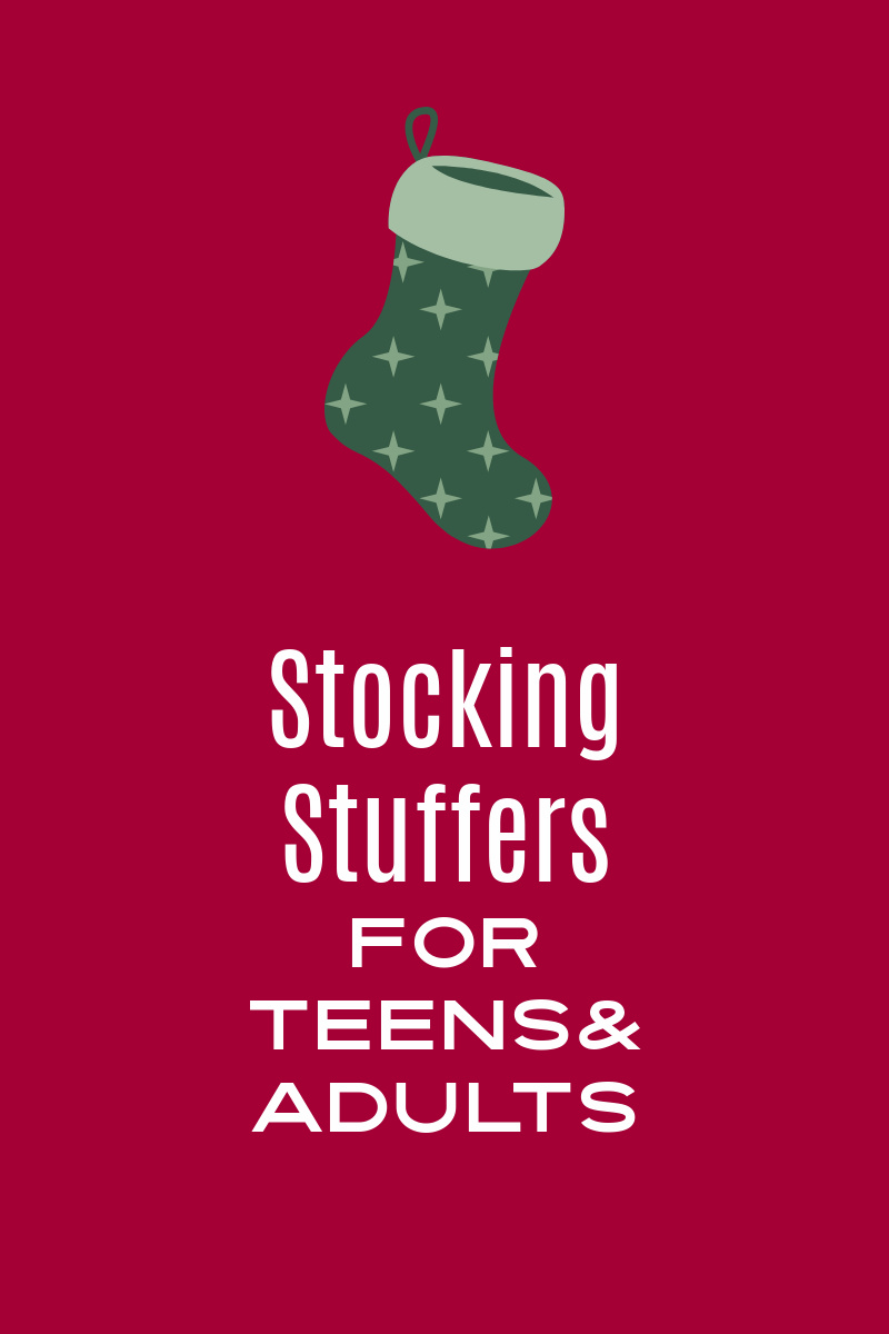 No need to stress about little presents, when you get ideas for stocking stuffers for teens and adults in this holiday gift guide. 