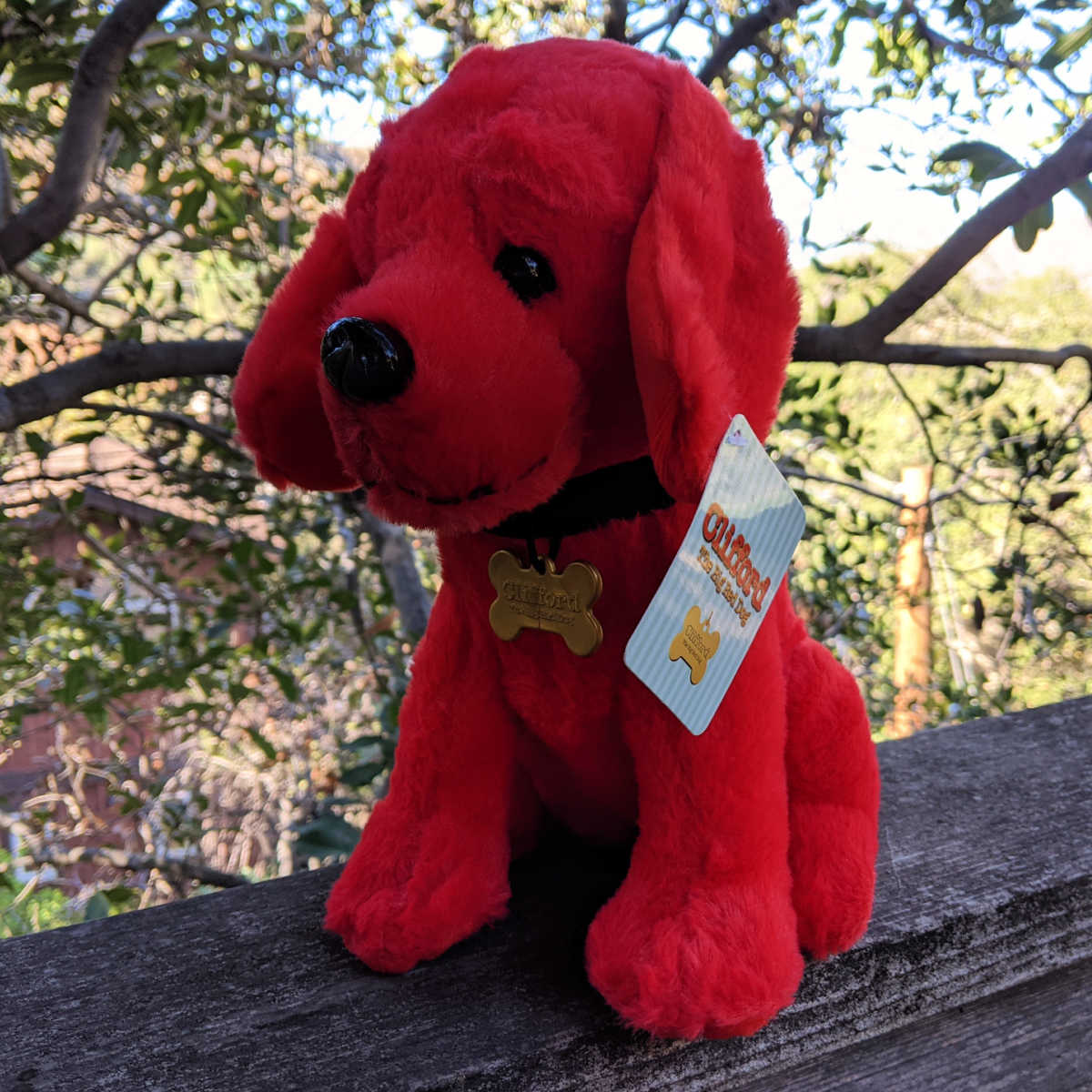 plush clifford big red dog