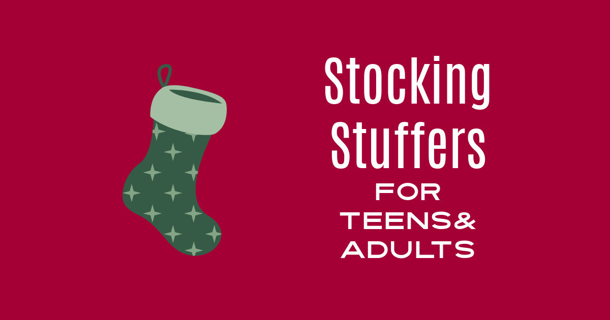 gift guide stocking stuffers for teens and adults
