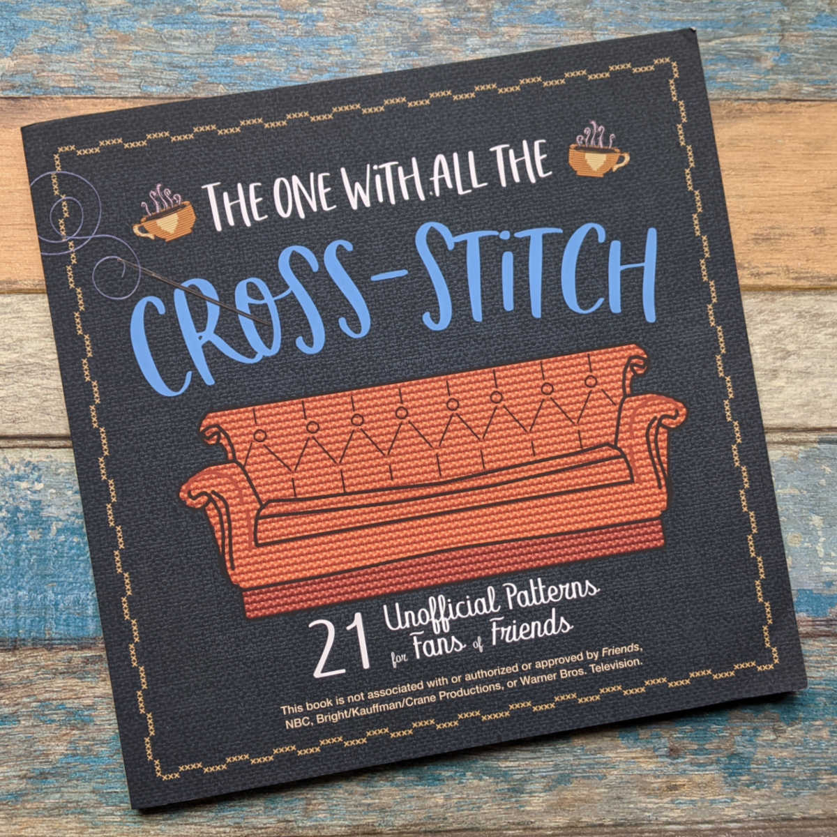 the one with all the cross stitch book