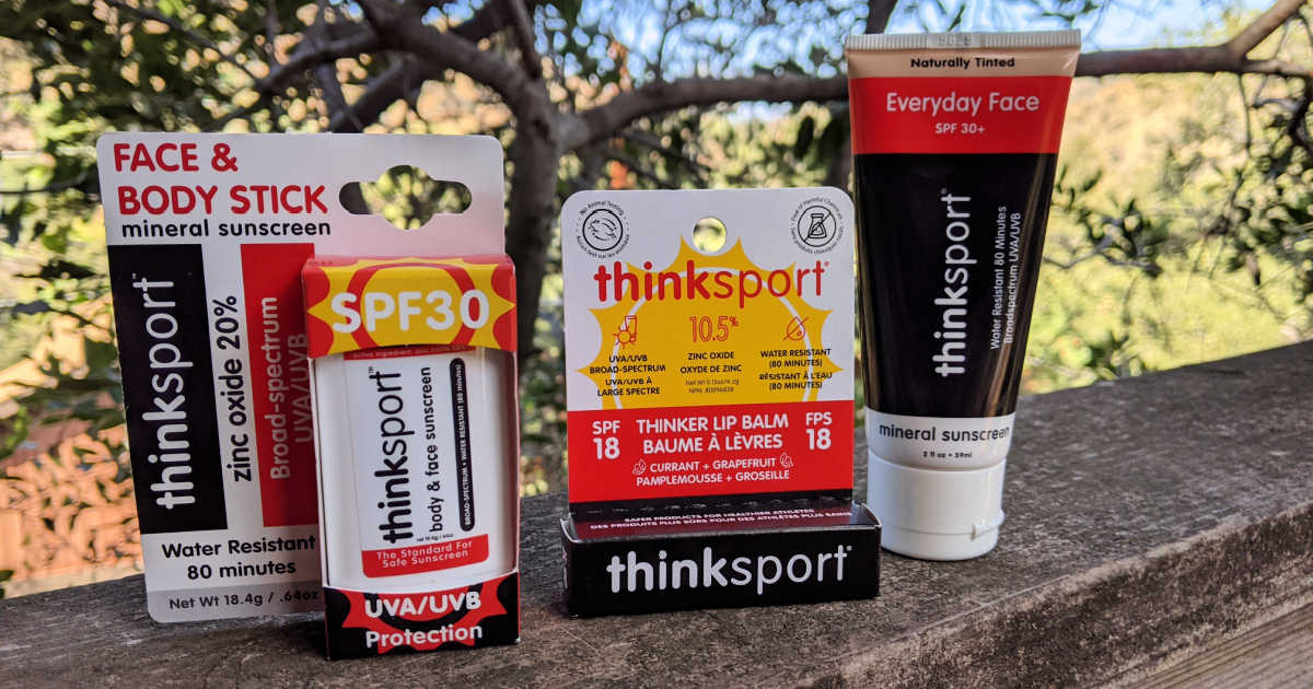 sunscreen - think sport