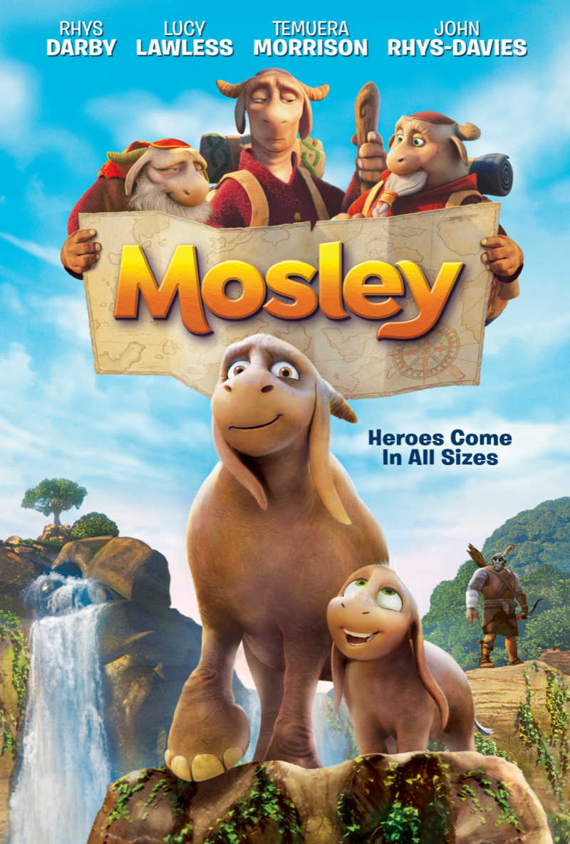 Get ready for family fun, when Mosley comes to theaters and is available for home viewing on digital and DVD this month. 